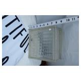 Be a Beautiful Cupcake Sign, Favorite Prayers Book, Paper Stencils, Decorative Village Water Globe, Glass Block