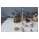 Lot of Bird Figurines from Various Brands including Andrea, Homco, OMC, and UCGC