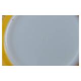 China Eggshell Nautilus D 45 Plates and Pyrex Yellow Bowl