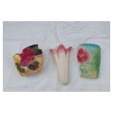 Royal Copley Ceramic Wall Pocket and Other Wall Pockets