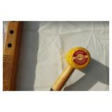 Straw and Decorative Hats, Leather Purse, Missouri Meerschaum Pipe