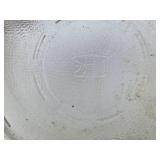 Crisco Vintage Glass Jar and Mixing Bowl