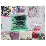 Holiday and Party Supplies including Gift Bags, Hangers, and Decorations