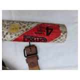 Assorted Household and Craft Items including Reading Glasses, Fabric Roll, Coffee Can, Storage Bags, and More