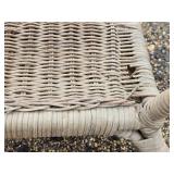 29" Wicker Plant Stand