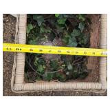 29" Wicker Plant Stand