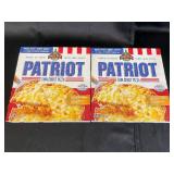 A - 2 Patriot Thin Crust Cheese Pizzas Family Size 27.3 oz Each