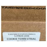 B - Fat & Weird Cookie Terrestrial 12 Pack 5.5oz Baked Stuffed Cookies