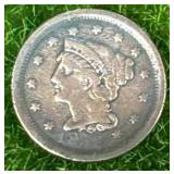 1852 Large Cent Penny