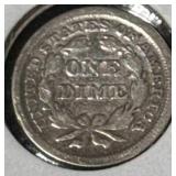 1856 Liberty Dime
