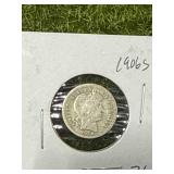 1906-S Barber Dime