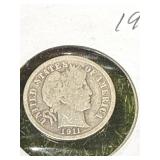1911 Barber Dime