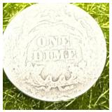 1913 Barber Dime