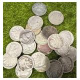 Lot of 25 Buffalo Nickels