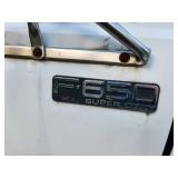 2000 Ford F-650 XL Super Duty Cummins Diesel Regular Cab Chassis Roll Off Truck