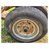 2002 Master Single Axle Car Dolly Trailer