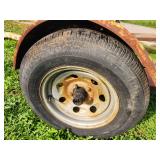 2002 Master Single Axle Car Dolly Trailer