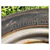 2002 Master Single Axle Car Dolly Trailer