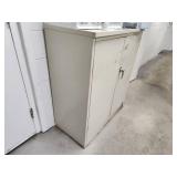 Metal Storage Cabinet 2-door/3-shelf