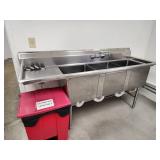 Stainless Steel Hands-Free Wash Sink