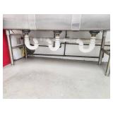 Stainless Steel Hands-Free Wash Sink