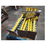 Lot of (14) Light Duty Metal Bollards | Surface Mount