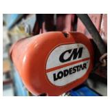 CM Lodestar Model F 3-Phase 1/2-Ton Hoist with Frame (everything included)