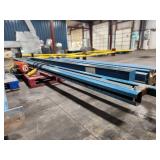 CM Lodestar Model F 3-Phase 1/2-Ton Hoist with Frame (everything included)