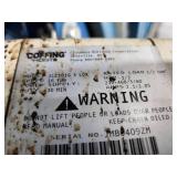 Coffing JLC 3-Phase 1/2-Ton Hoist with Frame (everything included)