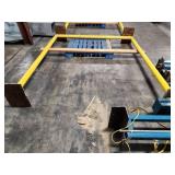 Metal Fork Lift Door Barrier
