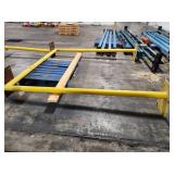 Metal Fork Lift Door Barrier