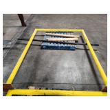 Metal Fork Lift Door Barrier