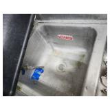 Stainless Steel 3 Bay Sink Wash Station