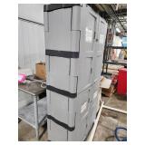 Lot of (2) Plastic Storage Units 3