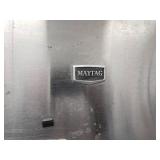 Maytag Household Stainless Steel Finish Side-by-Side Refrigerator / Bottom Drawer Freezer with Ice and Water MFI2569VEM2