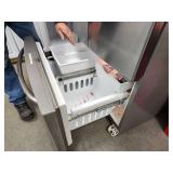 Maytag Household Stainless Steel Finish Side-by-Side Refrigerator / Bottom Drawer Freezer with Ice and Water MFI2569VEM2