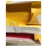Astrobrights Yellow and Red Paper