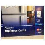 Printable Magnetic Business Cards