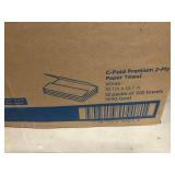 C-Fold Paper Towels and Dispenser