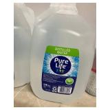 Distilled Water and Spring Water