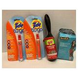 Tide To Go, Lint Roller and Dry Cleaning Sponges