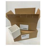 Poppin White Pencil Cups