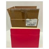 Red File Pockets