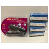 Flat Stack Stapler and Staples