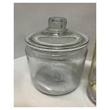 Glass Jar and Vase