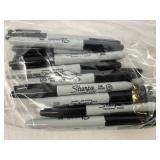 Black Sharpie Markers