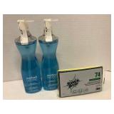 Method Dish Soap and Scotch-Brite Pad