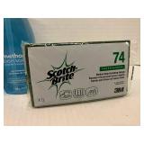 Method Dish Soap and Scotch-Brite Pad