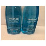Method Dish Soap and Scotch-Brite Pad