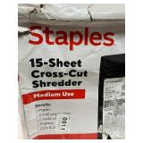 15-Sheet Cross-Cut Paper Shredder